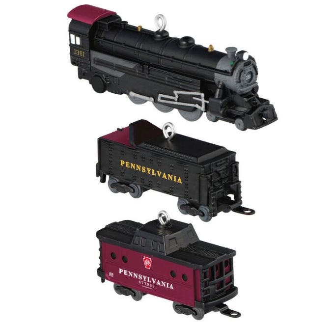 2026 Lionel® Pennsylvania Steam Locomotive - Set of 3 <B>Miniatures </B>